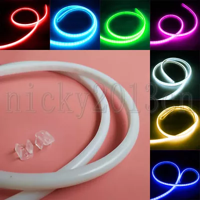 12V 2835 LED Neon Sign Tube Light Strip Belt Slim Thin 120LEDs/m Rope • $11.21