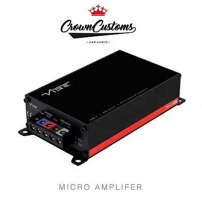 Vibe 800 Watt Micro Bass Amp Compact Small Powerful Car Audio Powerbox400.1m-v7 • £89.99