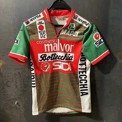 VINTAGE MEN'S SPORTFUL MAPEI CYCLING JERSEY SHIRT BIKE SIZE M Italy Rare!!! • $55