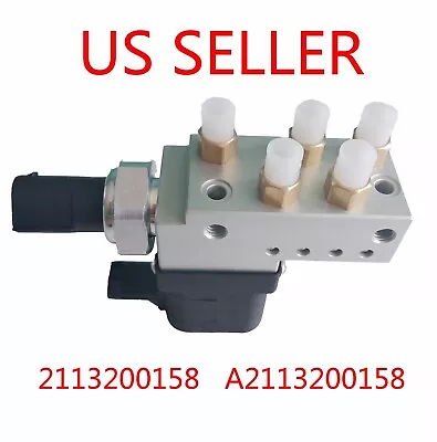 Air Suspension Compressor Control Valve Block Fit Mercedes W211 E320 2113200158 • $35.78