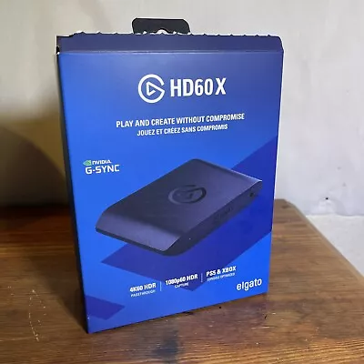 Elgato HD60 X | External Video Gaming Capture Card | Boxed Complete • £114.99