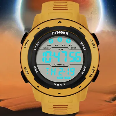 Men's Sports Digital Watch Outdoor Waterproof Watch With Alarm/Timer Gym-Running • $9.99