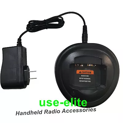 Desktop Charger For HT750 HT1250 GP328 GP338 GP340 2-Way Radio Battery Charger • $19.99