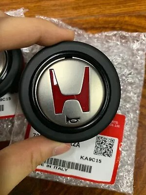 Red&Champagne JDM Steering Wheel Horn Button For Honda Acura NSX EG6 EK9 DC2 • $12