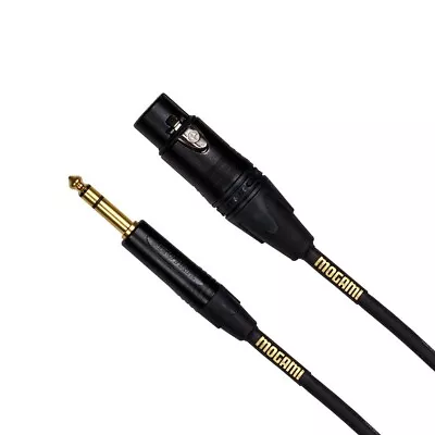 Mogami Gold 1/4  TRS Male To XLR Female Recording Studio Microphone Cable 6 Ft • $59.95