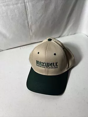 Maxwell Hardwood Flooring Adjustable Strap Hat • $9.99