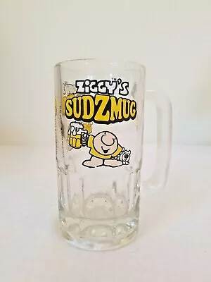 $20.91 • Buy 1979 Ziggy Sudzmug Beer Mug Glass 12 Oz Vintage Cartoon Character Funny Papers