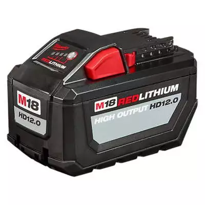 Milwaukee 48-11-1812 M18 RedLithium High Output HD12.0 Battery Pack Genuine • $174.99