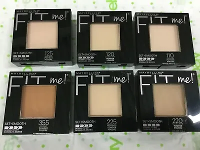 2 X Maybelline New York Fit Me! Set + Smooth Pressed Powder 0.3 Oz. Choose Shade • $23.76