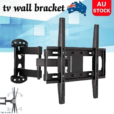 $40.95 • Buy Universal TV Wall Mount Bracket Swivel LED LCD Plasma Flat Panel VESA 26-55 Inch