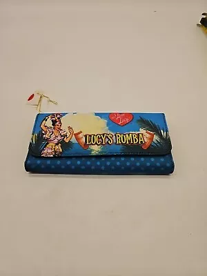 2006 CBS Broadcasting Group I Love Lucy Blue Ladies Wallet Lucy's Rumba NEW • $16.83