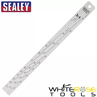 Sealey Measuring Stick Aluminium Paint Measuring 1:1/3:1 • £9.75