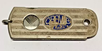 VTG Radio Manufacturer Assoc Crowe Cigar Cutter Fob Tool R.R Johnstone Milwaukee • £23.75