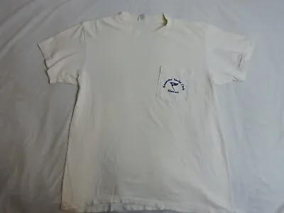 Vtg 80s Kaneohe Yacht Club Hawaii Sailing HI CRU T-shirt Sz M Men Single Stitch  • $55