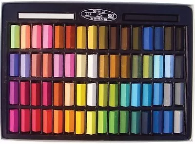 Mungyo Pastel Soft Drawing Art Set 64 Colors Set Square Chalk Made In Korea • $24.99