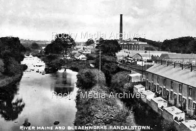 Gki-26 River Maine & Bleachworks Randalstown Ireland. Photo • £3.35