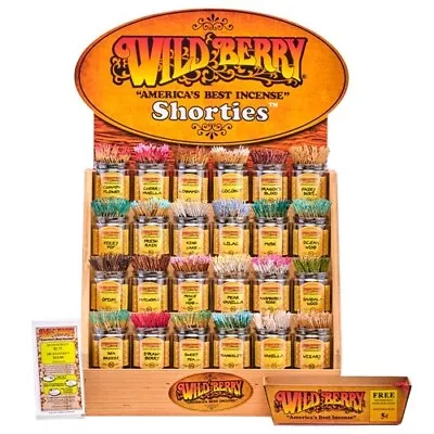 Wildberry Incense Shorties Sticks 100 Ct🎉you Pick 5 Scents In Cart Then Pay!😘 • $14.75