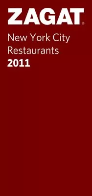 Zagat New York City Restaurants (Zagat S... By Zagat Survey Paperback / Softback • $6.46