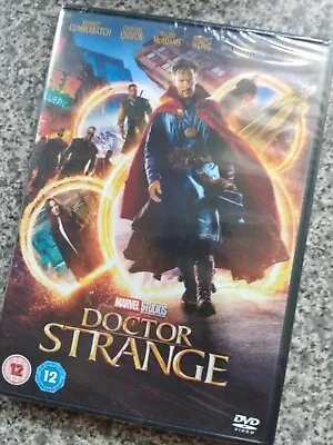 Marvel's  DOCTOR STRANGE  (Benedict Cumberbatch) New/sealed DVD 2016 IMDB: 7.5 • £1.45