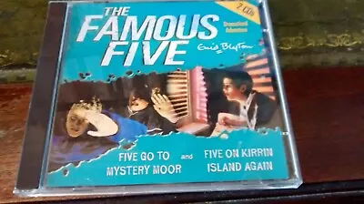 Enid Blyton - Famous Five -  Five Go To Mystery Moor  -  Audio Book - (  2 Cds ) • £6.99