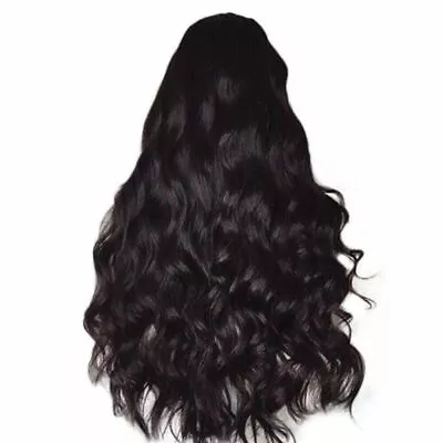 Women Full Wig Brazilian Hollywood Actress Star Human Hair Body Wave Lace Front • $14.89