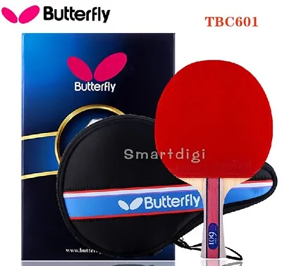$97.75 • Buy Butterfly TBC601 Long Table Tennis Ping Pong  Racket Paddle Bats Shakehand FL 