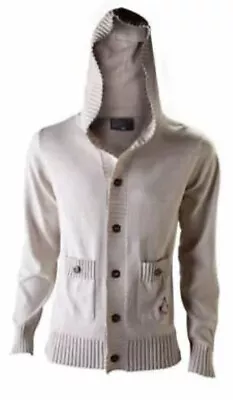 $36.51 • Buy Assassins Creed Men's Jumper Cardigan Cream XXL Official Merchandise Bioworld