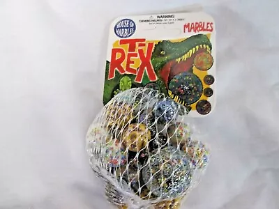 Mega Marbles Limited Edition Net Bag Of T - Rex Marbles By House Of Marbles  • $9.99