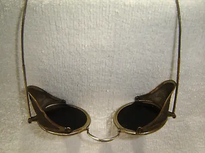 Vintage WILLSON Welding Glasses With Side Shield Goggles Steampunk Glasses • $19.99