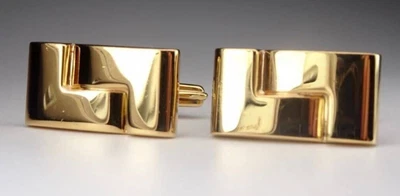 £427.10 • Buy Dunhill 007 Die Another Day Gold Model Cufflinks James Bond Gold Sterling Silver