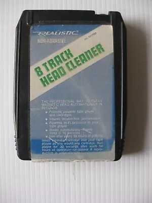 Realistic..8 Track Cartridge Head Cleaner..ex Cond • $15