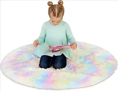 $34.99 • Buy Rainbow Runner Rugs For Girls Bedroom Unicorn Room Decor Pastel Area Rug For ...
