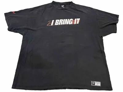 2008 WWE Wrestling The Rock I Bring It Dwayne Johnson Size XXL T-Shirt • $20