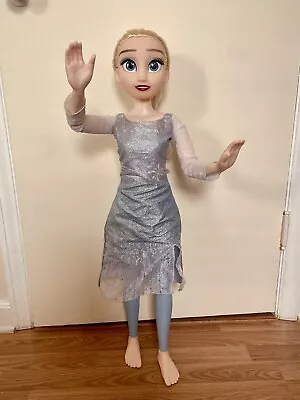 WORKING! Disney’s Frozen 2 My Size 32” Tall Elsa Doll In EXCELLENT Condition • $60