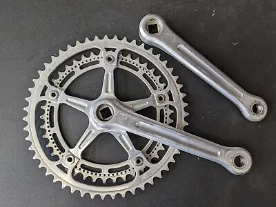 Vintage Campagnolo Nuovo Record Crankset Double 170mm 51-42  • $100