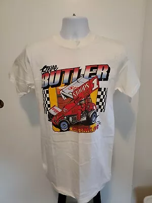 VTG 80's Steve Butler #1 Stoops Sprint Car Kokomo Ind. Racing T Shirt M • $42