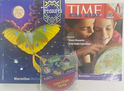 Grade 5 Macmillan McGraw Hill Treasures Reading Curriculum 5th Homeschool Bundle • $12.50