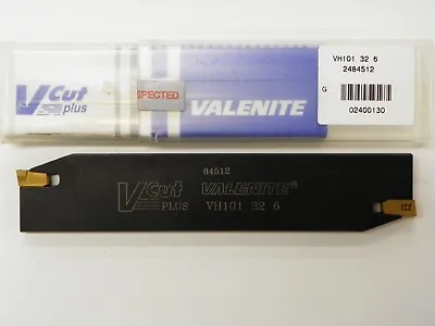 Valenite V-cut Plus Cut Off Blade #vh101 32-6 Vimc 6 Sv231 Carbide Inserts C307 • $59.99