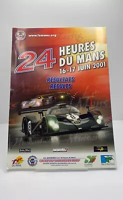 24 Hours Le Mans 16-17 June 2001 Results • £25