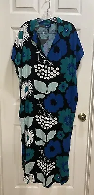 MARIMEKKO TARGET Collab Collection Kaftan Coverup Mod Floral Maxi Dress (S/M) • $35