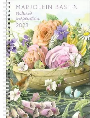 Marjolein Bastin Nature's Inspiration 12-Month 2023 Monthly/Weekly Planner Calen • $9.54