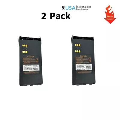 HNN9013D 2600mAh Li-ion Battery Fits For HT750 HT1225 HT1250 HT1550 Radio 2X • $49.90