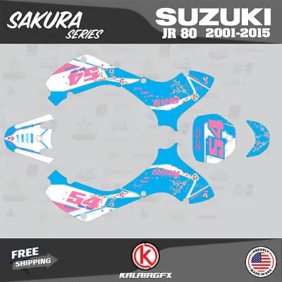 Graphics Kit For SUZUKI JR80 (2001-2015) JR 80  Sakura Series - Cyan • $86.60