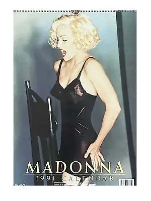 Madonna – Copyright Approved Calendar Preloved: 1991 • $12.44