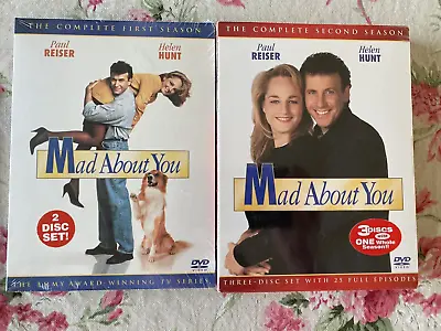 MAD ABOUT YOU Season 1 & 2 (DVD 5-DISCS) Paul Reiser Helen Hunt NEW / SEALED • $6.99