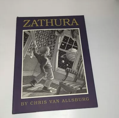 Zathura A Space Adventure SIGNED By Chris Van Allsburg First Edition 2002 • $34.88
