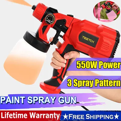 Paint-Sprayer-Spray Gun Airless Wagner Electric 550W Home/Outdoor Wall Fence Car • £32.40