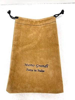 MARIO GRANDI Beige / Light Brown Pipe Sock With Drawstrings • $10