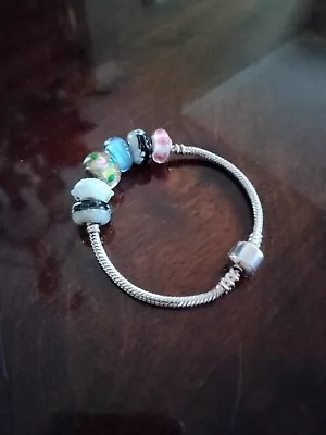 Trollbead Bracelet With Charms • $60