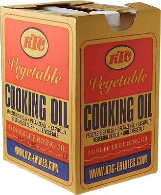 KTC Vegetable Cooking Oil 20L Catering Pack 20 Litres (cardboard Outer)  • £43